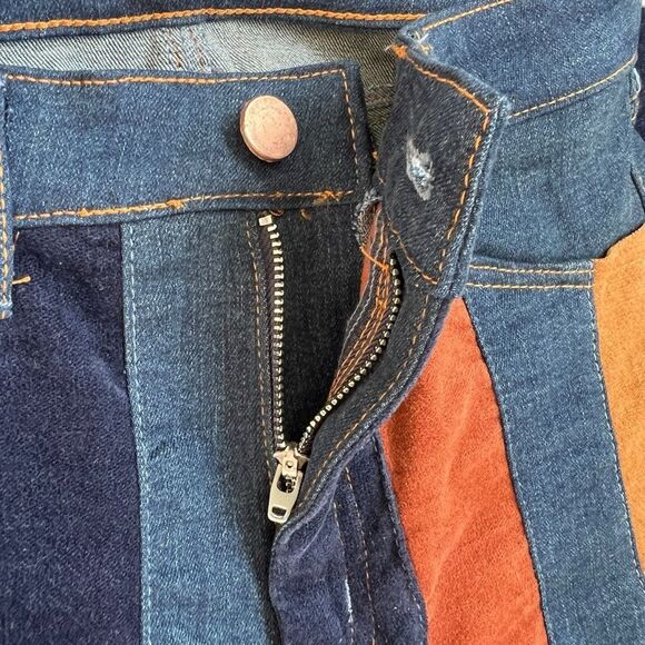 Altar'd State Retro Striped Flare Jeans 
Size 26 - Picture 5 of 7